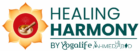 Healing harmony Yoga life logo